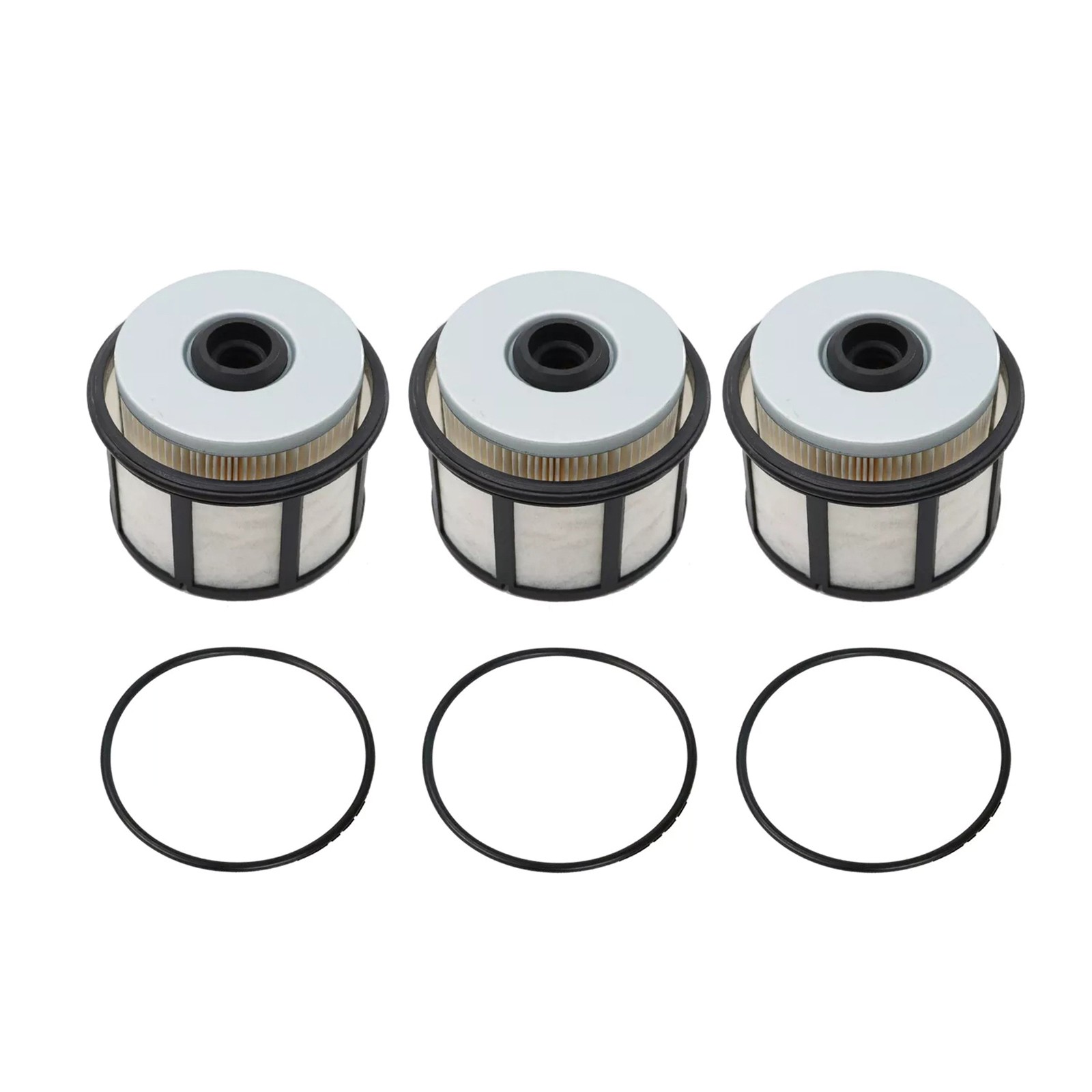 3PCS For Ford F250 F350 F450 F550 SUPER DUTY 7.3L 1999-2003 Diesel Fuel Filter