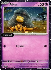 Abra (Cosmos Holo) 063/165 Miscellaneous Cards & Products - NM Promo EN - EB-151