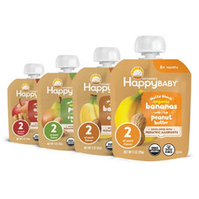 Organics Nutty Blends Stage 2, Fruit and Nut Butter, Allergen Introduction in Ba