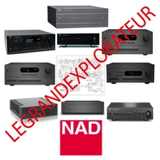  Ultimate  NAD  Repair Schematics & Service manual     230 PDF manuals on DVD