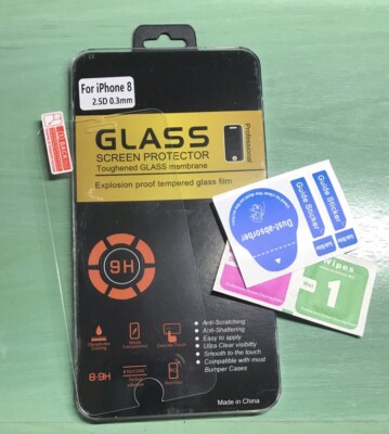 Lots Gehärtetes Glas Displayschutzfolie Für Iphone 6/6S/7/8 Premium Aus 0,3MM