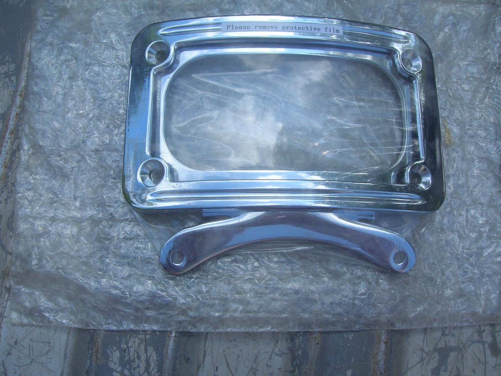 HARLEY DAVIDSON CURVED LICENSE PLATE FRAME eBay