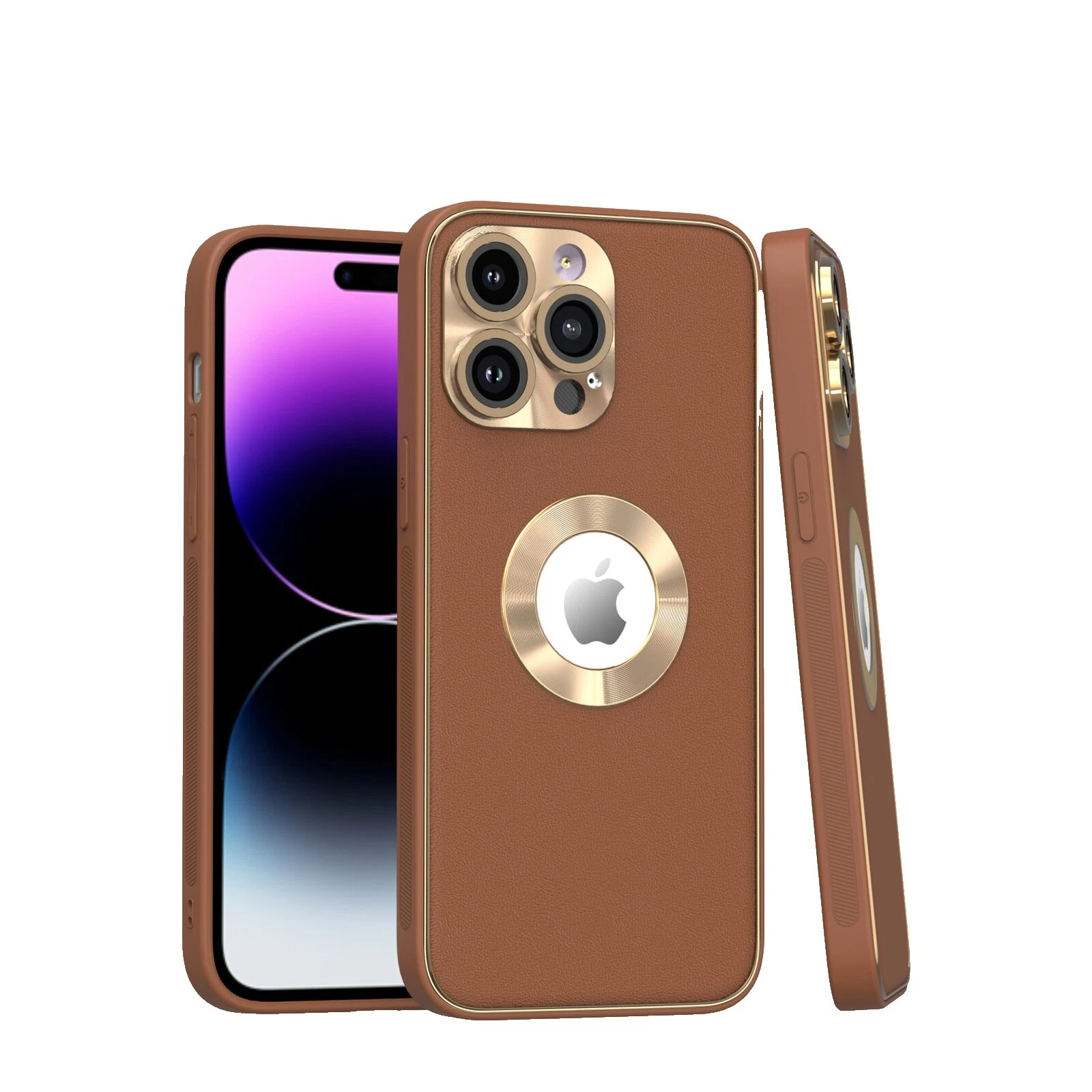 Protectores de pantalla de vidrio templado Marrón Para Apple