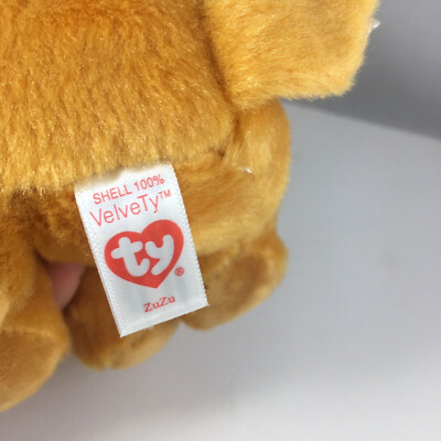 TY Beanie Boos - ZUZU il cane marrone (occhi glitter) (taglia TY Beanie Boos - ZUZU il cane marrone (occhi glitter) (taglia