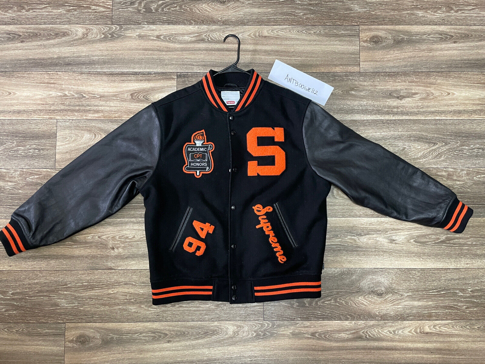 Supreme Team Varsity Jacket FW19 Size XL