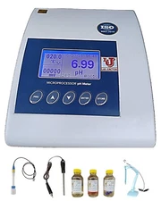 Microprocessor pH Meter by Lab Junction |5-Point Calibration | pH/mV/Temperature