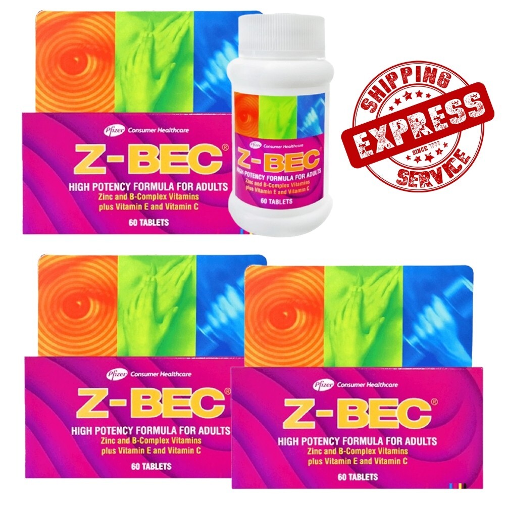 Z BEC Zinc Vitamin Men Minerals Multivitamin Health Sleep Aid HIGH