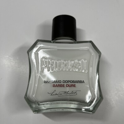 PRORASO Red After Shave Balm Sandalwood Shea Oil Coarse Beards & Dry Skin NO BOX