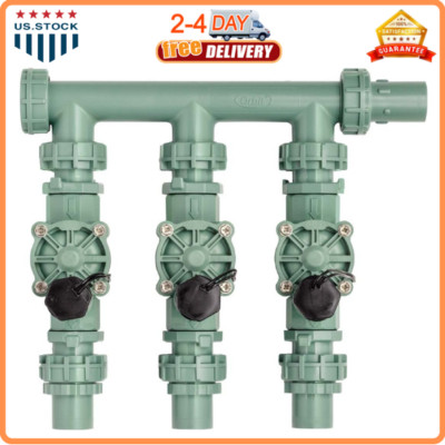 Orbit 57253 3-Valve Heavy Duty Preassembled Manifold