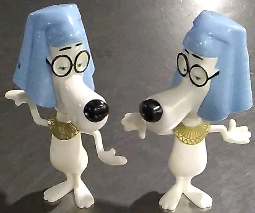 Mr Peabody & Sherman -2 Peabody Egypt Bobble Head Pharaoh 4in
