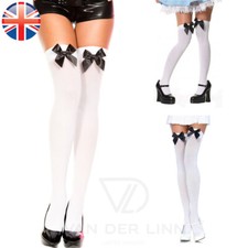 Van Der Linn Adult Alice In Wonderland Costume Over Knee Socks Party Dress