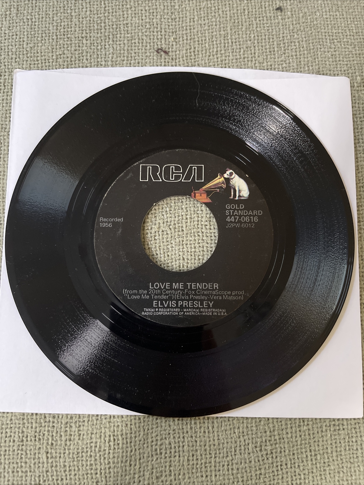 Elvis Presley Love Me Tender 45 Ebay