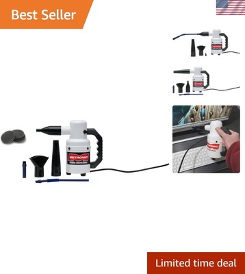 2025 Model DataVac Electric Duster with 3 Bonus Filters - Compact & Powerful
