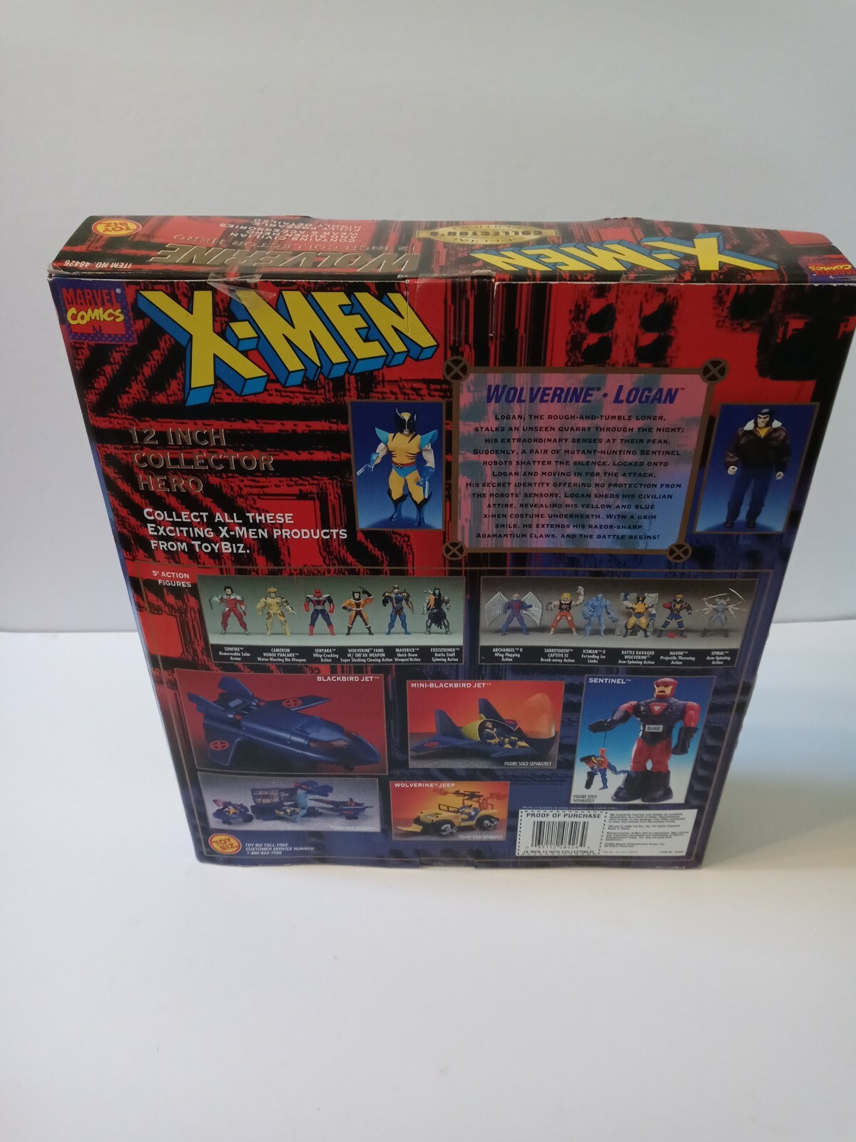 Wolverine ToyBiz 12 inch Collector Edition Action Figure 1995 Giant Size X-Men