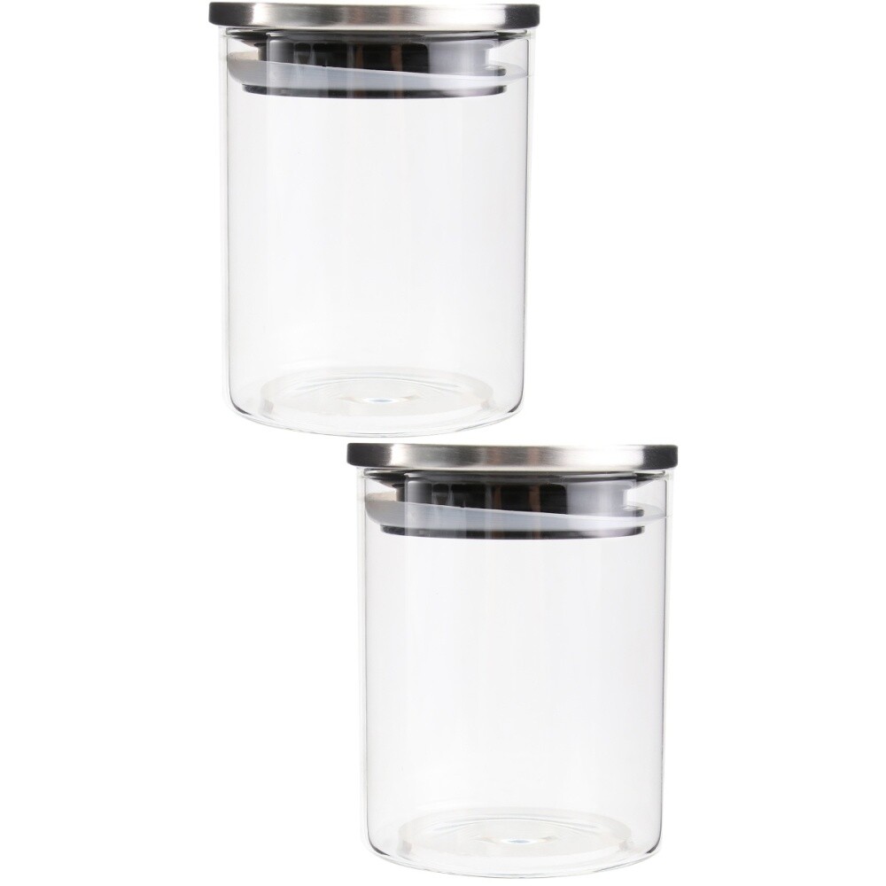 Glass Containers Food Storage Canisters Glass Kitchen Canisters eBay