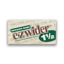 E-Z Wider Rolling Papers Organic 1 1/2 (1 Booklet + Tracking)