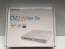 Memorex 98251 CD/DVD Writer 8x- External