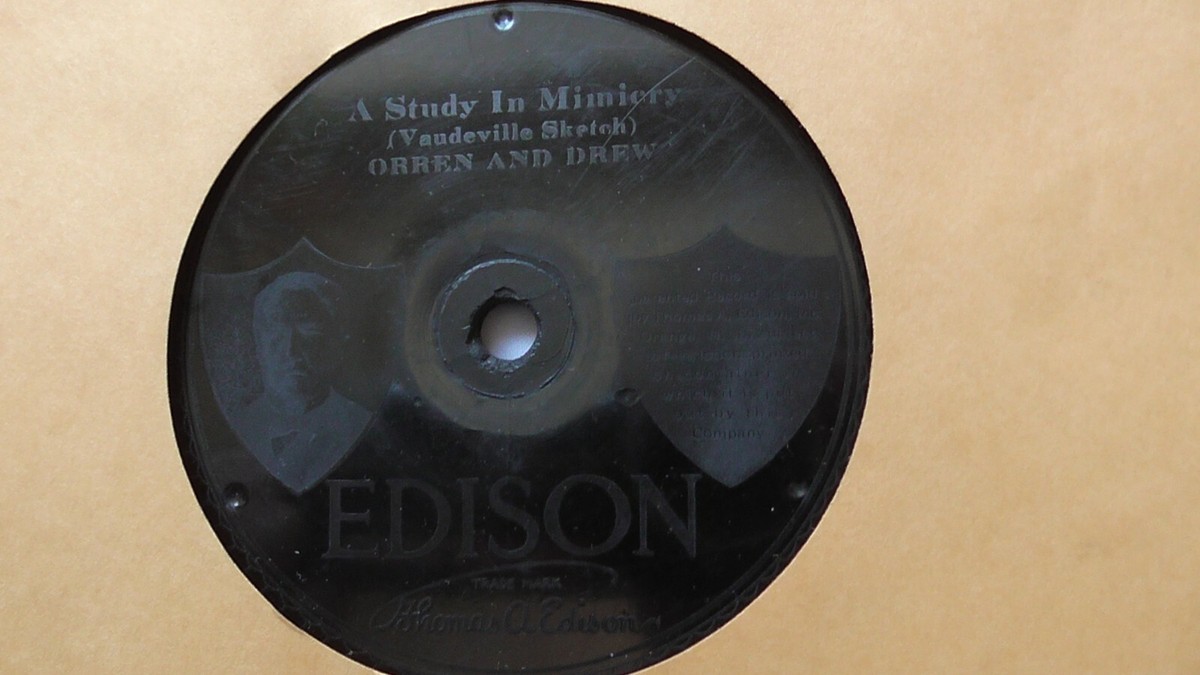 Edison Diamond Disc #50485 Orren & Drew // Premier Quartet A Study