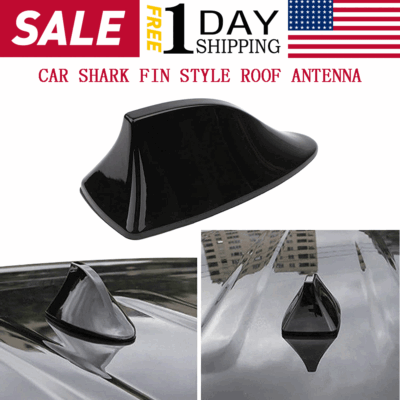#ad For Honda Hyundai Roof Shark Fin Vortex Radio Aerial Signal Antenna Cover FM AM $10.44