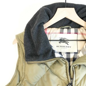 burberry vest womens green