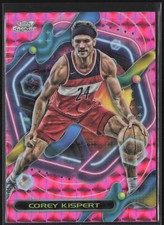 Corey Kispert 2023-24 Topps Chrome Cosmic #138 Pink Galaxy Refractor SP