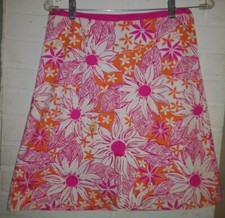 Lilly Pulitzer Reversible Wrap Skirt Size 8