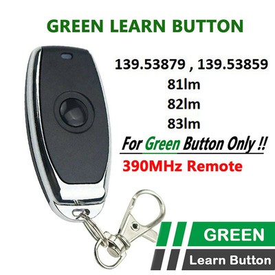 For Craftsman Garage Door Opener w/ Green Learn Button Mini Remote Control Work