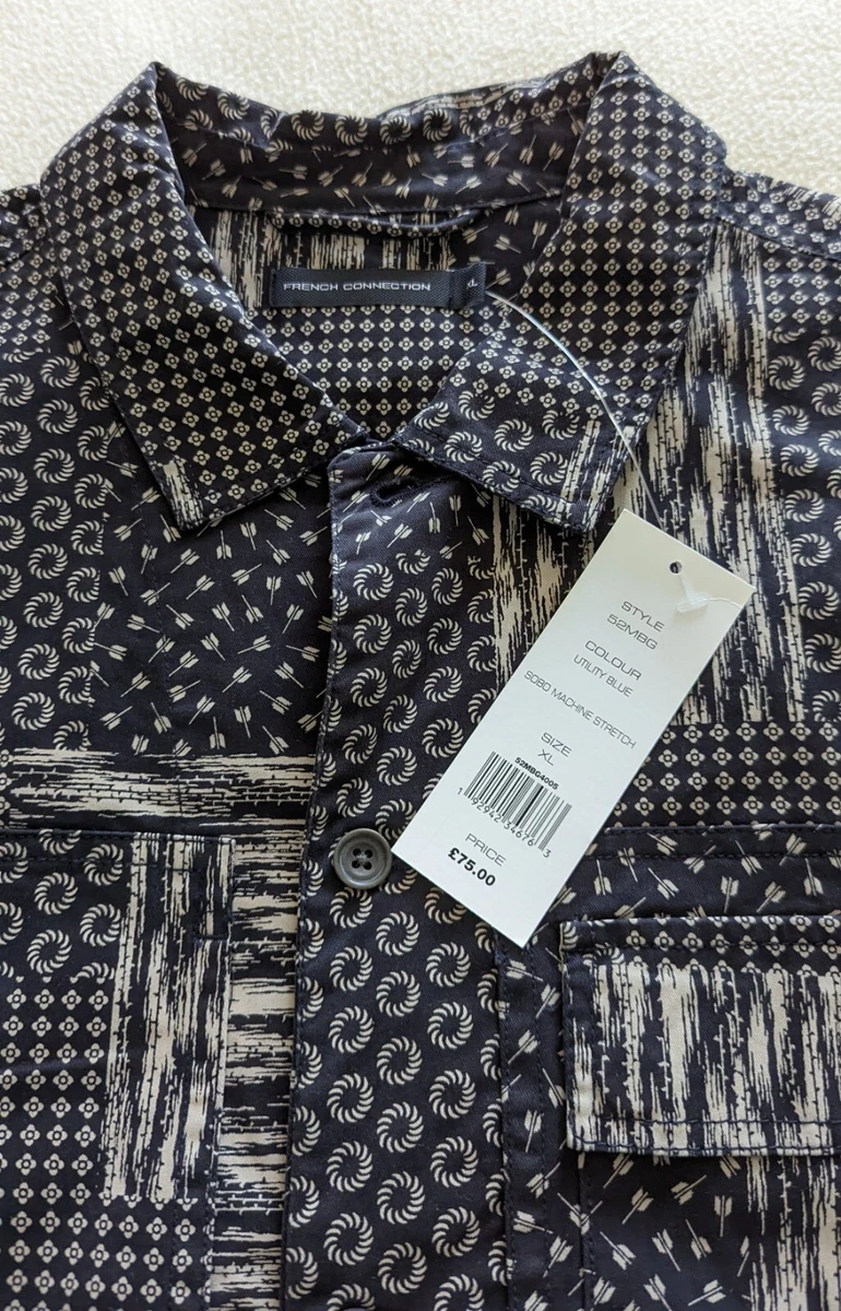 French connection utility 2025 blue coat