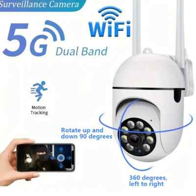 Tuya Telecamera Di Sicurezza IP WiFi PTZ 350° Innovativa FULL HD 3MP - Foto 7