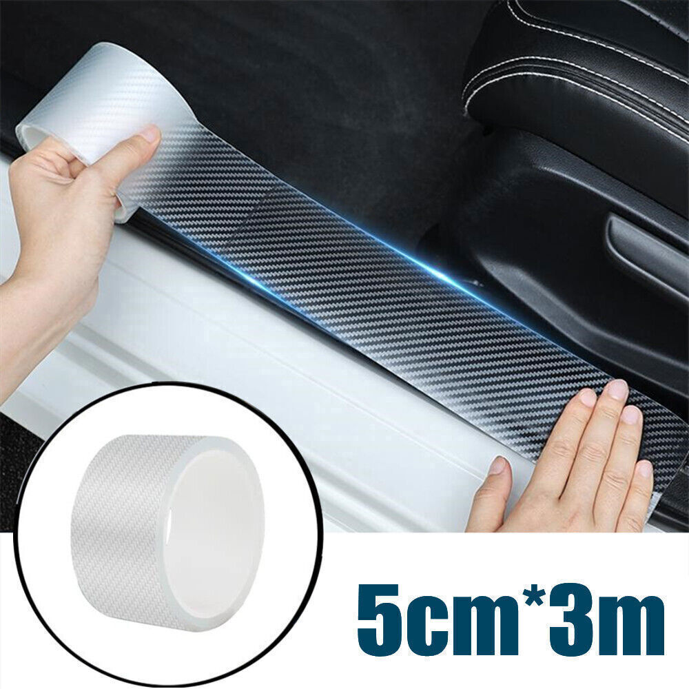 Car Door Sill Scuff Protector Anti-Scratch Cover Decal Sticker