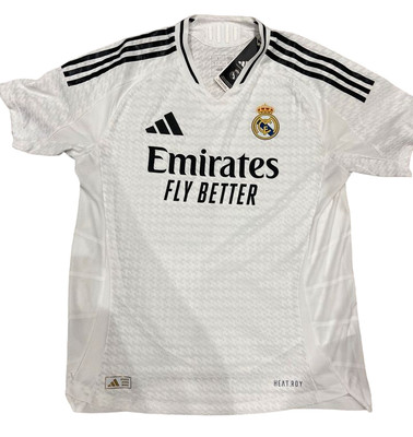 adidas Authentic Real Madrid 2024/25 Kylian Mbappé #9 Heim Fußballtrikot