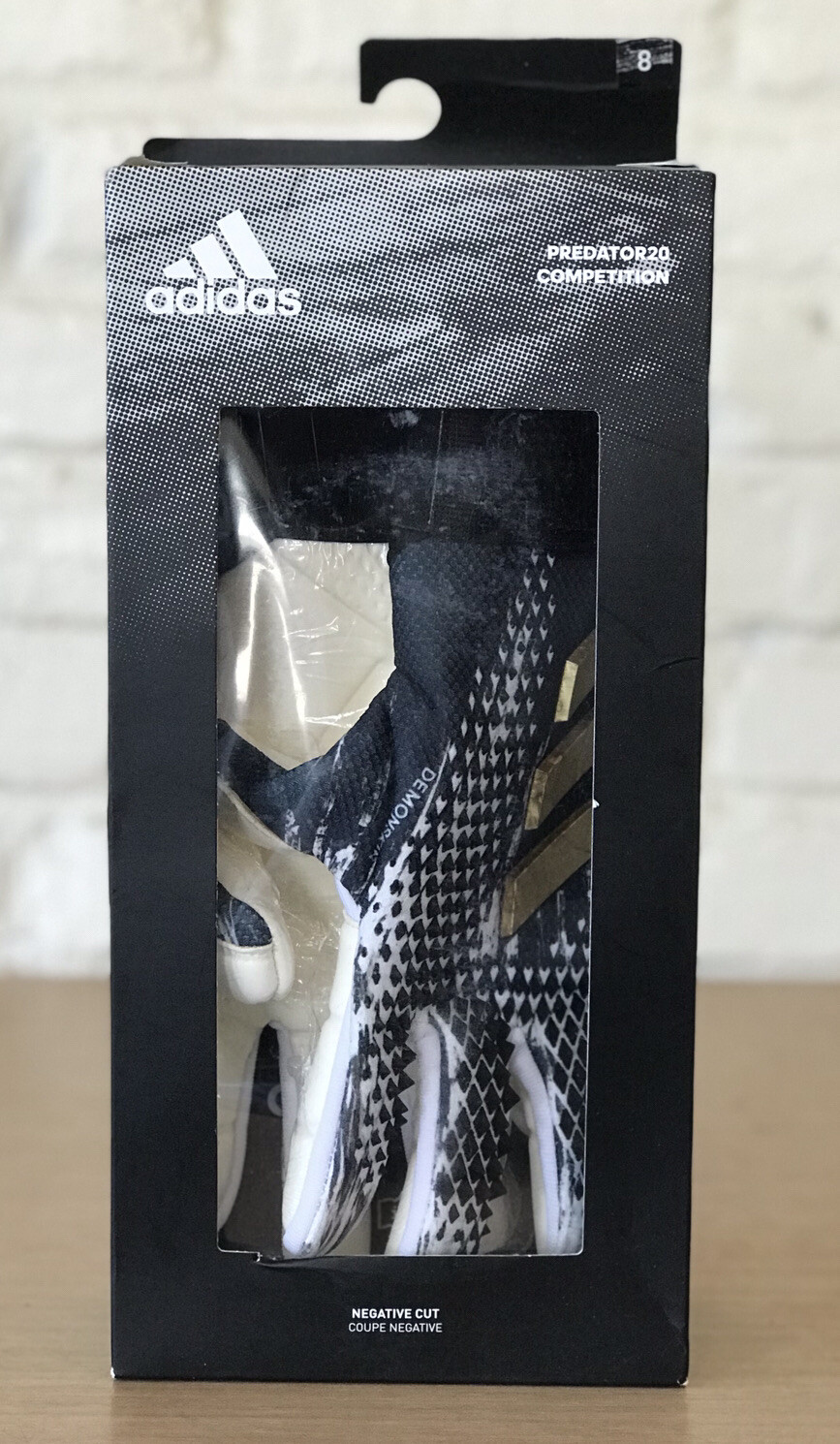 Adidas GK Predator 20 Competition Size 8 Soccer Black Goalkeeper GK Glove  FS0409 | eBay