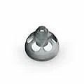 Phonak Large Open Domes - smokey tint color