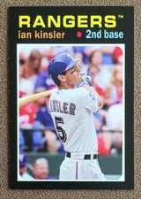 Ian Kinsler 2013 Topps Update 1971 Minis #TM-21 Texas Rangers Baseball Insert