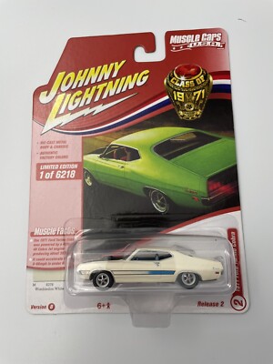  Ford Torino Cobra 1971 Johnny Lightning 1:64 Muscle Cars USA by RACEFACE