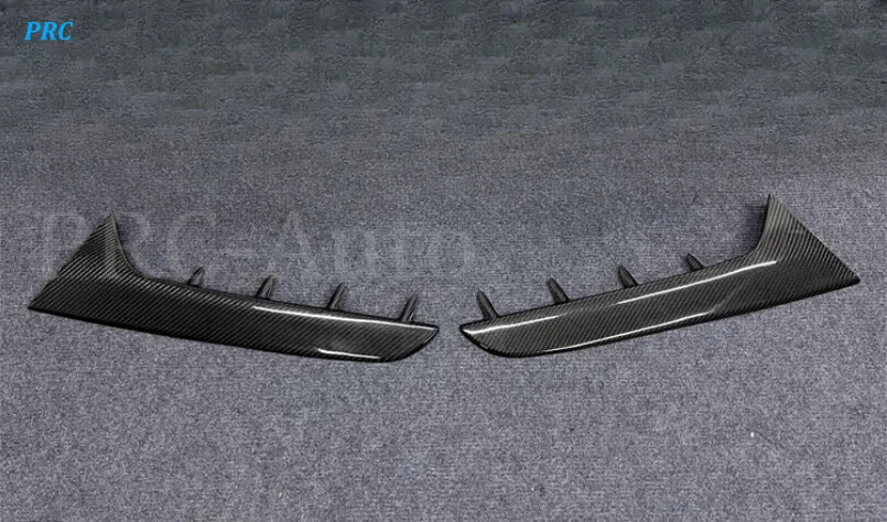 Cubierta de alerón lateral de fibra de carbono para AUDI A4 Avant Allroad 2017-24 Foto 3 de 4