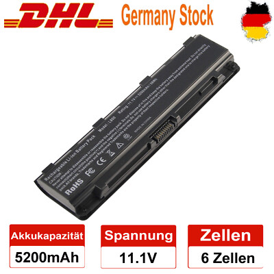 PA5024U-1BRS Akku Für Toshiba Satellite C55 C55D C855 C850 P800 C40/C45/C55 58Wh