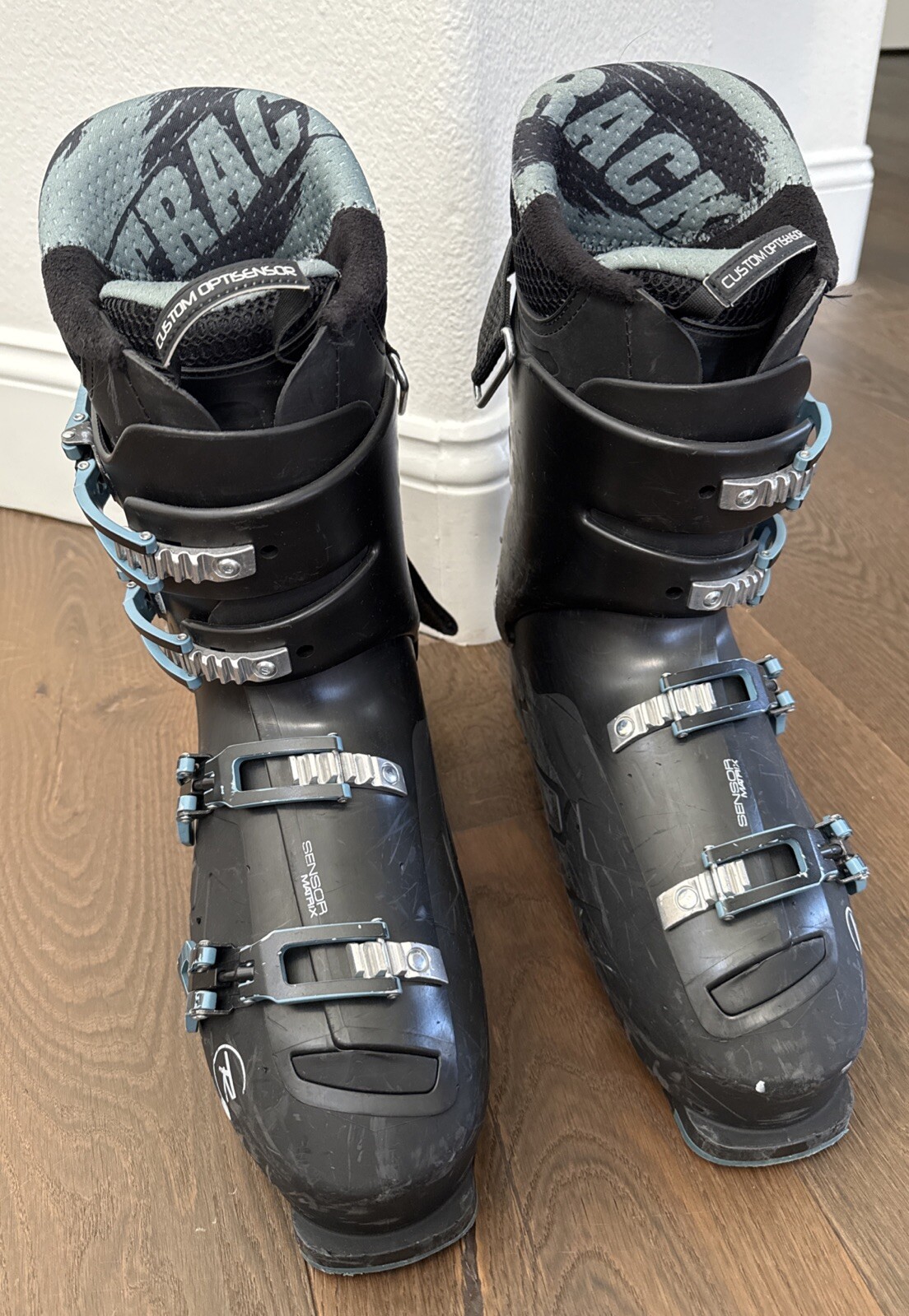 SALOMON Scarponi da sci Rossignol Track 130 29 5 nero e blu OTTIME CONDIZIONI!