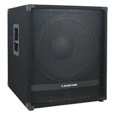 Sound Town  1800W 15” Powered DJ Subwoofer with High-Pass Filter (METIS-15PWG)