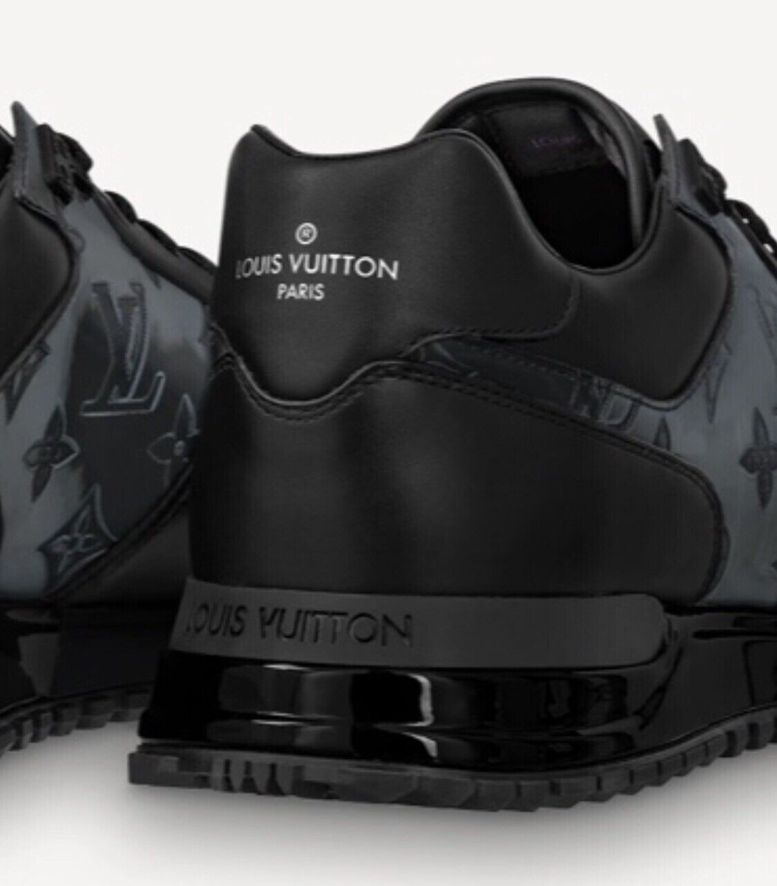 Louis Vuitton® Run Away Sneaker Black. Size 07.0  Louis vuitton men shoes, Louis  vuitton men, Fashion show men