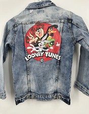 Haus Jr. Looney Tunes Stone Wash Denim Jacket Kids 7-8T