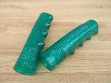 Green Sparkle Krate Vintage Schwinn Stingray Type Bike Grips Lowrider Bicycle