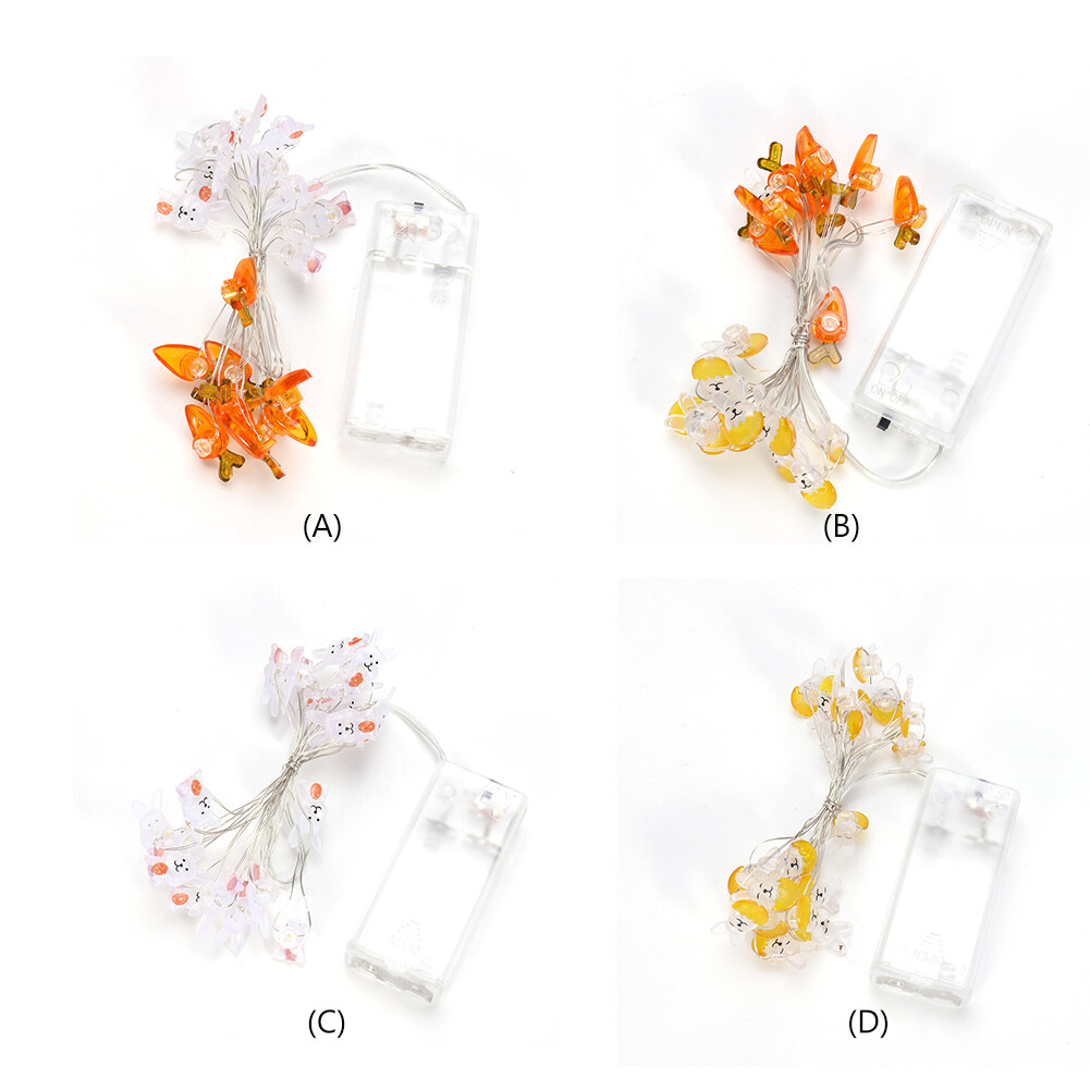 20LED Curtain Lamp String Holiday Supplies Rabbit Copper Wire for ...