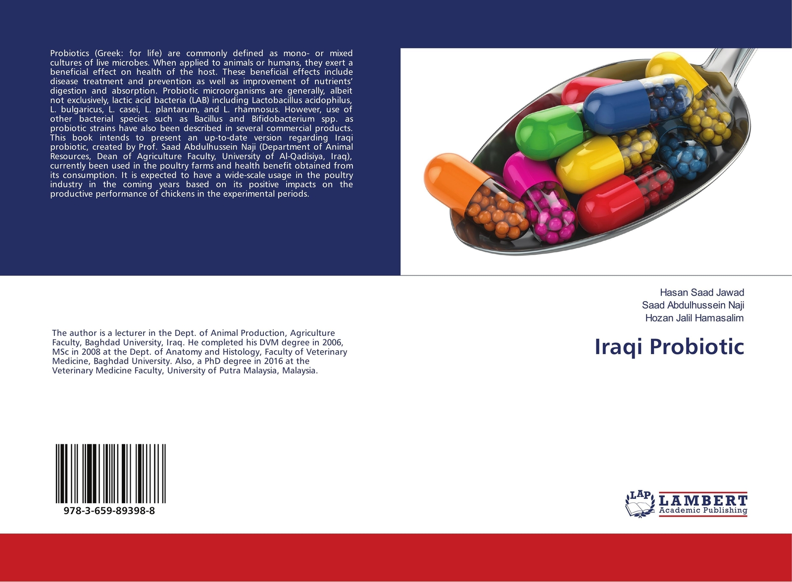 Thumbnail - Hasan Saad Jawad (u. A.) | Iraqi Probiotic | Taschenbuch | Englisch