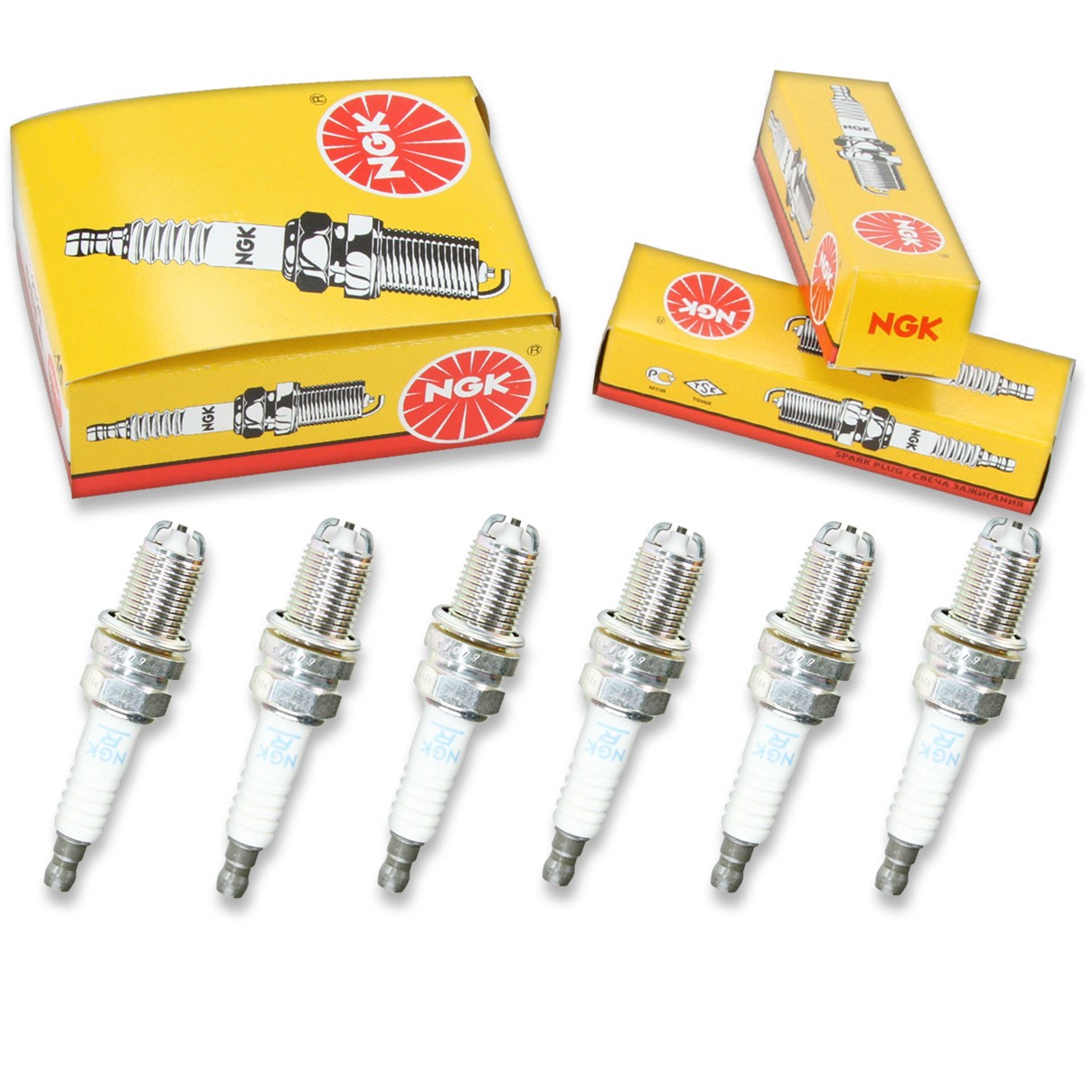 6 pc NGK 6993 BKR6EKU Standard Spark Plugs for FGR8LDP0 FGR7DDP 94709-00405 gp
