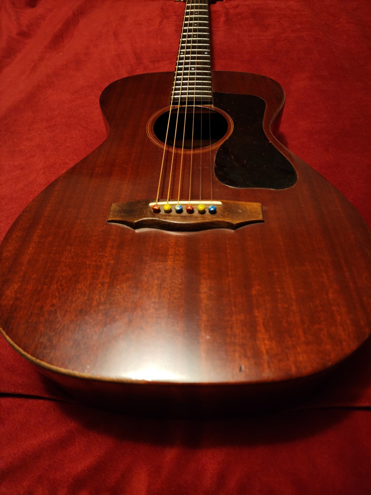 1970s Guild M20 Acoustic Guitar Made In USA with Case | eBay