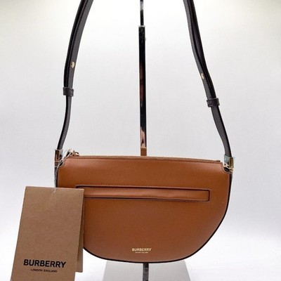 Burberry Olympia small shoulder bag in brown
