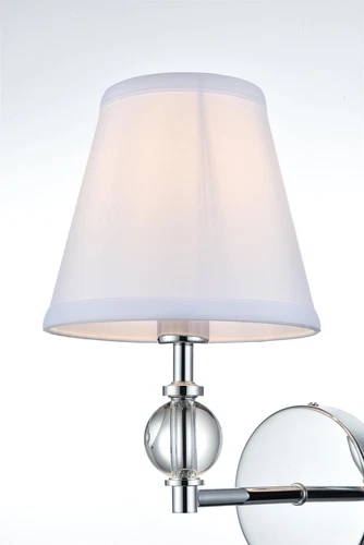 Living District Bethany 7" Wall Sconce In Chrome - Picture 4 of 7