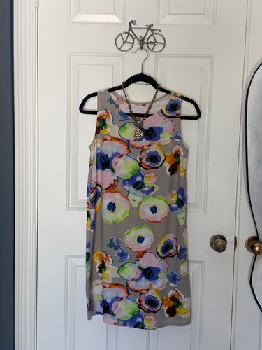 Jams World Jackie Dress Mystic Pond XS No Tag Free Matching PreOwned Necklace