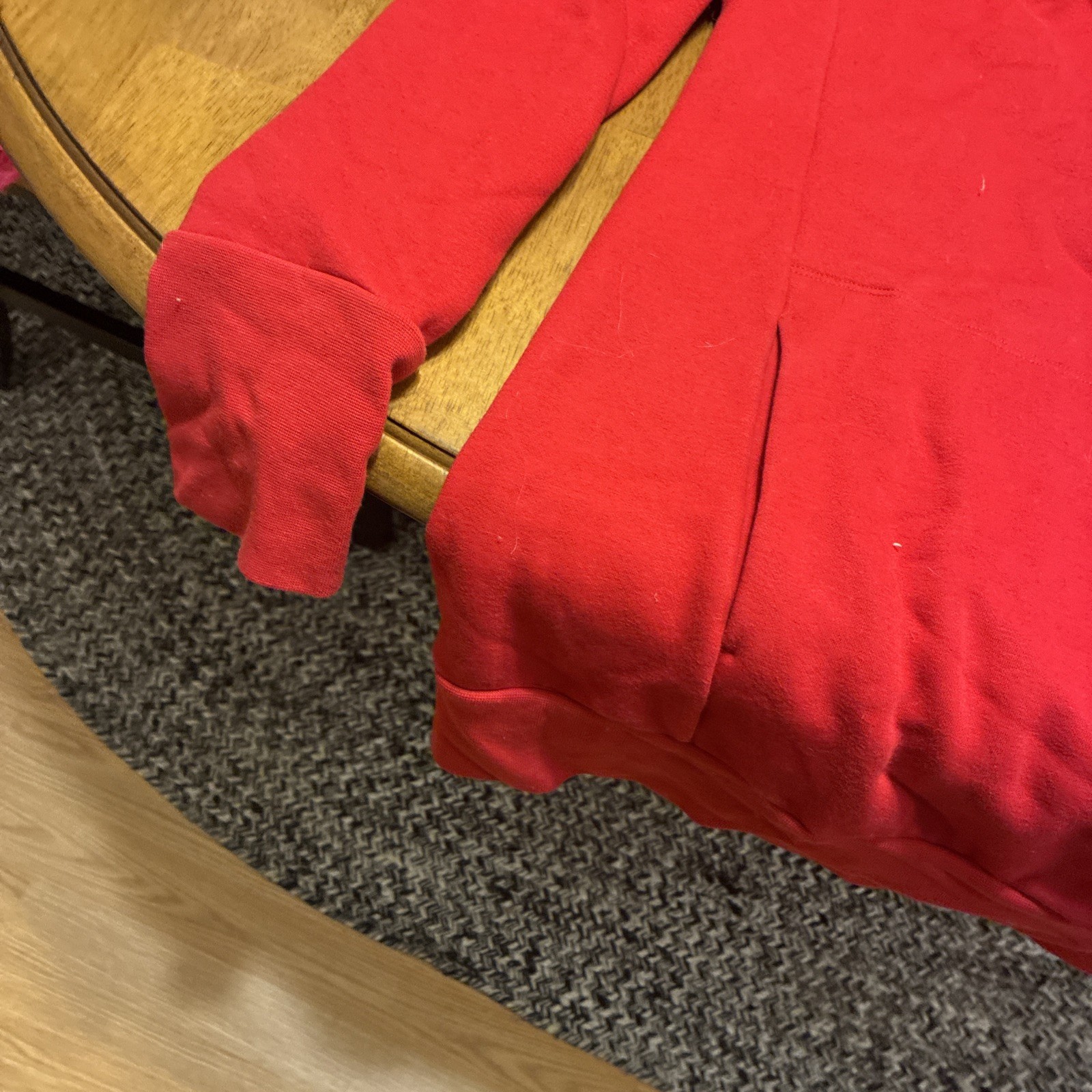 Fabletics Red Jacket  Large Half Zip Performance … - image 7